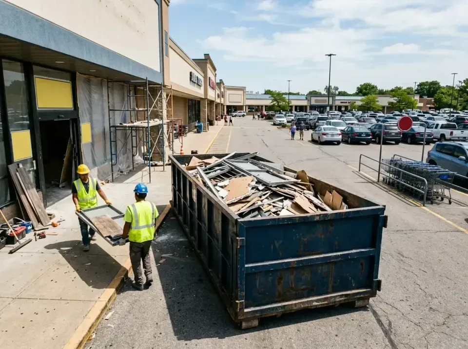 retail-store-renovation-debris-003 — frequently asked questions, Roll-off Dumpster Rentals in Acres Green, CO